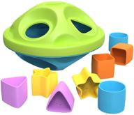 игрушка "green toys shape sorter blue логотип