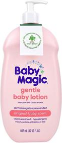 img 3 attached to Premium Baby Magic Gentle Baby Lotion 30oz (Pack of 4) Enriched with Vitamins, Aloe, and No Parabens, Phthalates, Sulfates, or Dyes