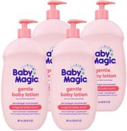 premium baby magic gentle baby lotion 30oz (pack of 4) enriched with vitamins, aloe, and no parabens, phthalates, sulfates, or dyes logo