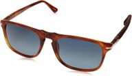 🕶️ po3059s gradient polarized sunglasses by persol - unisex logo