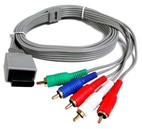 img 4 attached to 🎮 Enhanced High Definition AV Cable for Nintendo Wii / Nintendo Wii U - Importer520 (Bulk Packaging)