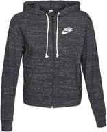 👚 nike women's gym vintage full-zip hoodie - sportswear logo