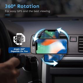 img 2 attached to Magnetic Car Phone Mount: Penom Cell Phone Holder for Ultimate Car Convenience