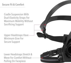 img 1 attached to Honeywell NIOSH Approved Respirator 770030M for Northern Regions