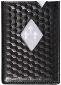 img 3 attached to 💼 EXENTRI WALLET City Black Cube: A Stylish Men's Accessory for Wallets, Card Cases & Money Organizers