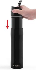 img 2 attached to ☕ Stainless Steel Insulated Travel Mug - KOHIPRESS French Press Coffee Maker, 12 oz. Ideal for Kitchen, Office, or Camping Use. Full Immersion Steep with Grounds Filter for Hot/Cold Brew