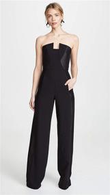 img 3 attached to 👗 Women's Lena Jumpsuit by Black Halo