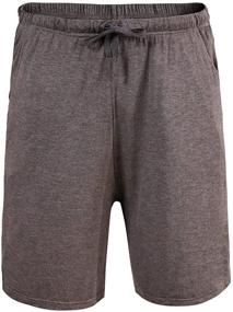 img 4 attached to SHENGDA Pajama Shorts Breathable Pockets Men's Clothing and Sleep & Lounge