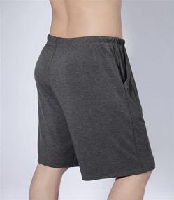 img 2 attached to SHENGDA Pajama Shorts Breathable Pockets Men's Clothing and Sleep & Lounge