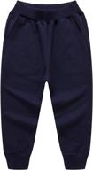 👖 alalimini elastic toddler joggers sweatpants - boys' clothing/pants logo