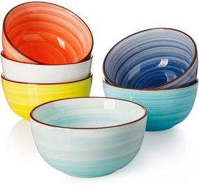 img 4 attached to 🍽️ Sweese 127 002 Porcelain Bowls Assorted: Versatile and Stylish Servingware for Every Occasion