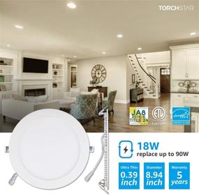 img 3 attached to Enhanced TORCHSTAR Ultra Slim Recessed Dimmable Downlight