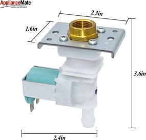 img 1 attached to OEM Genuine DD62-00084A Dishwasher Water Inlet Valve for Samsung Dishwasher - Fits AP5178218 PS4222448 2692215