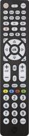 📱 ge 8-device backlit universal remote control for samsung, vizio, lg, sony, sharp, roku, apple tv, rca, panasonic: simple black setup, streamlined control, 37123 logo