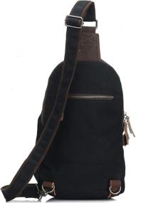 img 2 attached to Canvas Shoulder Casual Sling Traveling