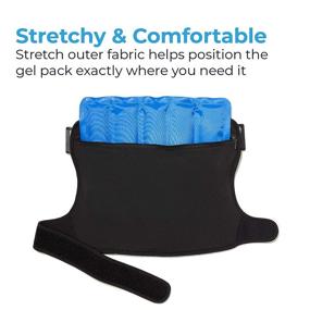 img 2 attached to 🌡️ NatraCure Shoulder Brace Support - Hot & Cold Therapy Ice Pack Wrap Sling for Rotator Cuff, Dislocated Shoulder, and Labrum Tear Pain Relief - Universal Fit - Reusable (Model 730-RET)