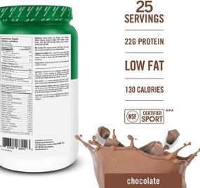 img 3 attached to 🍫 BioSteel Chocolate Plant-Based Protein Powder - Sugar Free, Vegan, Non-GMO Post Workout Formula with 25 Servings