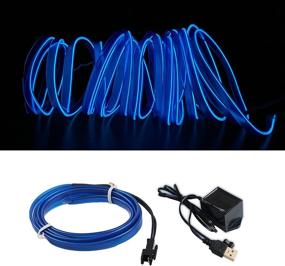 img 4 attached to GEECAR No Buzzing Automotive Dashboard Decoration Lights & Lighting Accessories