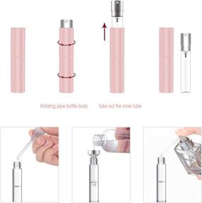 img 1 attached to Portable Perfume Atomizer Dispenser Refillable Travel Accessories