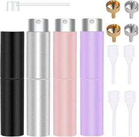 img 4 attached to Portable Perfume Atomizer Dispenser Refillable Travel Accessories