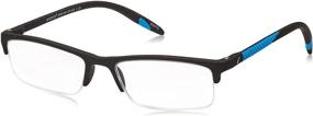 img 4 attached to 👓 Sportex AR4150 Blue Reading Glasses for Men by Select-A-Vision - 29mm Lens Size