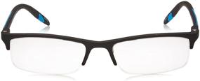 img 3 attached to 👓 Sportex AR4150 Blue Reading Glasses for Men by Select-A-Vision - 29mm Lens Size