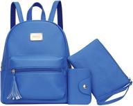 👜 trendy women's handbags & wallets - kkxiu backpack with daypack design & stylish tassels logo