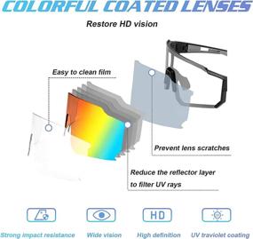 img 2 attached to Aoryoa Cycling Glasseses Sunglasses Baseball