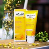 weleda baby calendula baby cream 2.5 oz: natural nourishment for sensitive baby skin logo