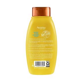 img 3 attached to 🌻 Aveeno Deep Moisturizing Sunflower Oil Blend Shampoo for Dry Damaged Hair - Oat, Dye, Paraben & Sulfate Surfactants Free - 12 Fl Oz