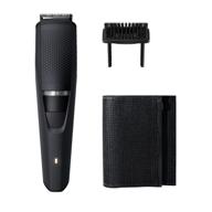 🏻 philips norelco bt3210/41: идеальный беспроводной триммер для бороды и стрижки волос - регулируемая длина, аккумуляторная - без необходимости масла для лезвия! логотип