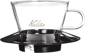 img 4 attached to Стеклянный Каплет Kalita Wave 155 для заваривания 1-2 человек | Японский импорт от Kalita (Carita)