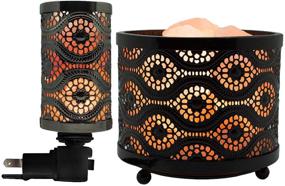 img 4 attached to 🔦 Himalayan Glow Battery Powered LED Multicolor Salt Lamp 1363B+1808, 1-Pack
