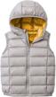 sk studio lightweight winter sleeveless boys' clothing in jackets & coats logo