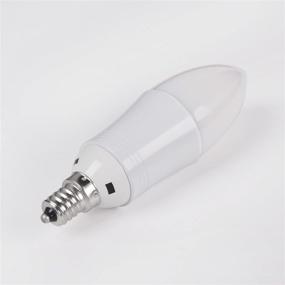 img 1 attached to Yiizon Non-Dimmable Candelabra Incandescent Equivalent