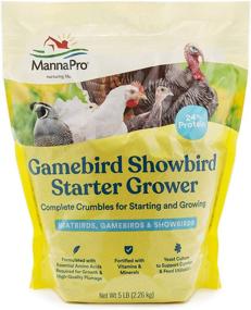 img 4 attached to 🦃 Gamebird and Showbird Nutrient-Rich Crumbles, Enhanced with Essential Vitamins and Minerals - 5 lbs