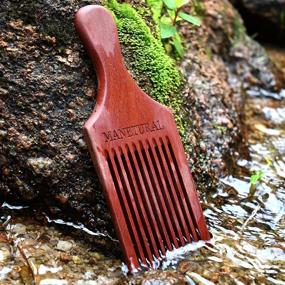 img 2 attached to MANETURAL Beard Combs African American
