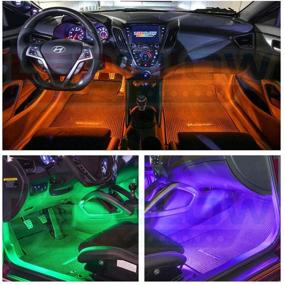 img 1 attached to Discover the Ultimate LEDGlow 6pc Flexible Million Color Multi-Color LED Interior Footwell Underdash Neon Lighting Kit for Cars & Trucks - Immerse in 15 Solid Colors, 10 Unique Patterns, Music Mode - Includes Control Box & Remote for Endless Lighting Possibilities!