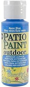 img 3 attached to DecoArt Patio Paint 2 Ounce Neon