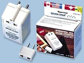 img 1 attached to 🔌 SEVENSTAR SS 213 60W Dual Voltage Power Converter: Effortlessly Convert Electrical Devices with Ease