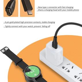 img 2 attached to Compatible Replacement Charging Forerunner Vivoactive