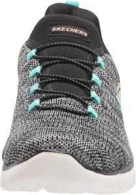 img 3 attached to 👟 Experience a New Level of Comfort & Style with Skechers Women's Summits-flyness Sneaker