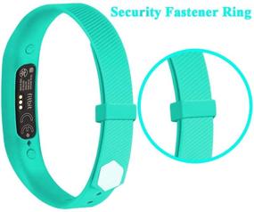 img 3 attached to 📱 RedTaro Fitbit Flex 2 Bands - Silicone Replacement for Flex 2 Sport Accessories with Fastener Clasp, Adjustable Wristband for Fitbit Flex 2 Watch (Small/Large)