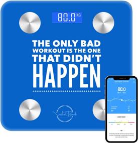 img 4 attached to 📊 Smart Digital Scale: Motivational Bluetooth Body Analyzer for Weight, Body Fat, and BMI Tracking