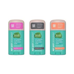 img 4 attached to 🌿 Seventh Generation Aluminum-Free Deodorant Variety Pack - Powder Fresh, Activated Charcoal, Fresh Citrus Collection - 3 Count, 2.65 oz