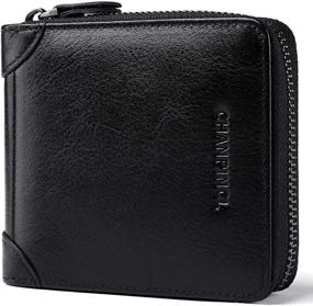 img 4 attached to 👔 Genuine Leather Multi Card Wallets: Stylish Men's Accessories for Wallets, Card Cases & Money Organizers