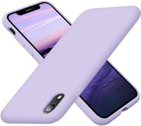 img 4 attached to 📱 Cordking Silicone Ultra Slim Shockproof iPhone XR Case - 6.1 inch, Clove Purple: Soft Anti-Scratch Microfiber Lining Included