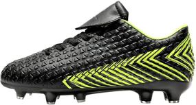 img 3 attached to DREAM PAIRS Football Fuchsia Mega 2K Girls' Athletic Shoes: Stylish & Supportive