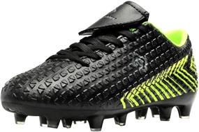 img 4 attached to DREAM PAIRS Football Fuchsia Mega 2K Girls' Athletic Shoes: Stylish & Supportive