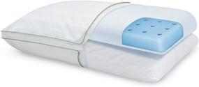 img 3 attached to Двухсторонняя подушка SensorPEDIC Dual Comfort Supreme - 1 шт. (упаковка из 1) - белая